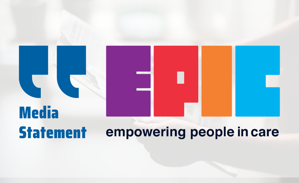 EPIC Media Statement graphic.