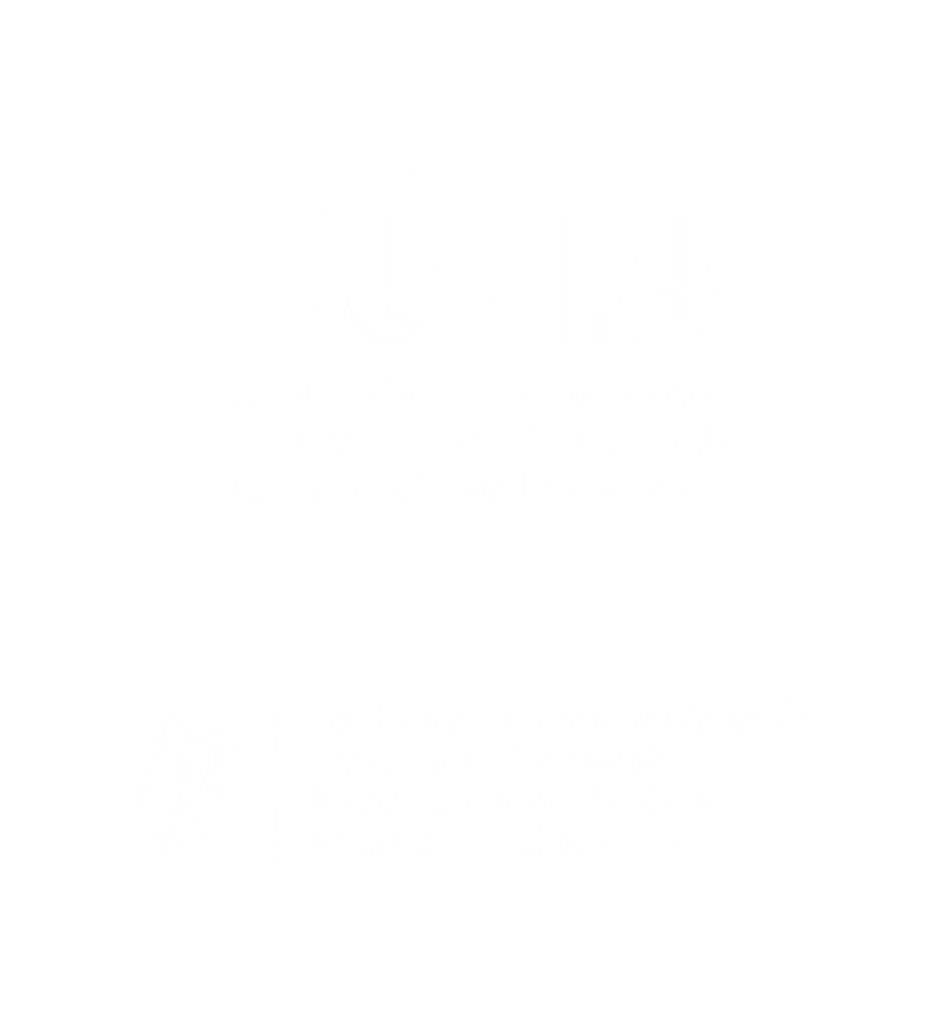 Logo for Tusla and the Department of Children, Disability and Equality