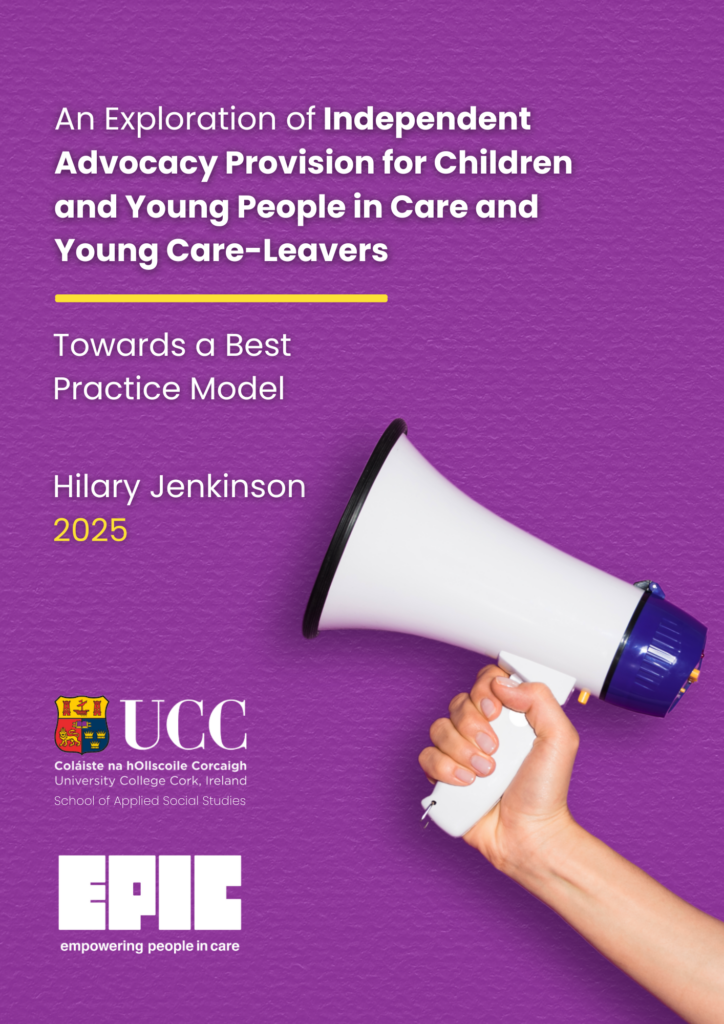 Cover page of An Exploration of Independent Advocacy Provision report